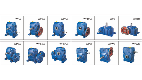Reductor de engranaje helicoidal WPX